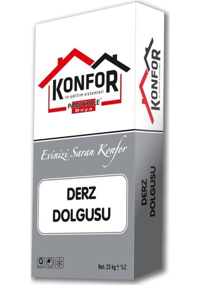 Konfor Derz Dolgu Silikonlu Beyaz 20  KG