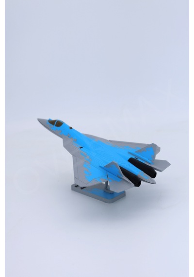 Su-57 Yapboz Uçak Modeli Ve Standı Bir Arada - Evde Kurulum İçin Özel Tasarım - 857467830