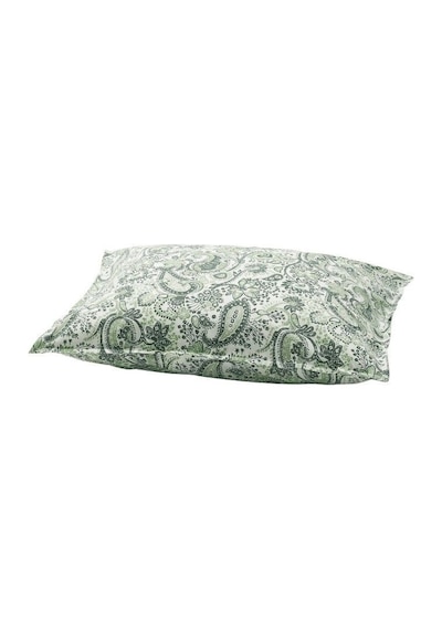 Ikea Rodgersıa Yastık Kılıfı 50 X 60 Cm Beyaz - Yeşil