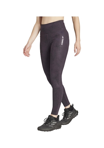 Adidas Terrex Multi Allover Print Kadın Tayt C-adııw9293b20a00 Mor