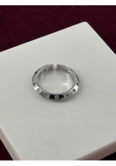 Küçük Taşlı Silver Yüzük Silver