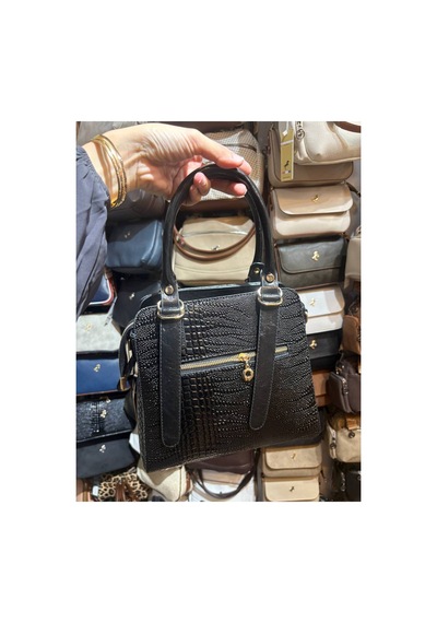 Miami Polo Club Orijinal Kadın Gold Detaylı El Ve Omuz Çantası Uzun Askısı Mevcuttur En 24 Cm Boy 24 Cm Siyah 91065479
