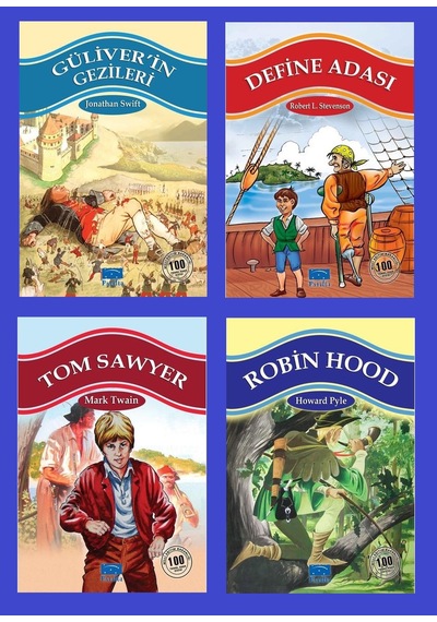 2.3. Ve 4.sınıflar İçin Hikaye Seti 5 4 Kitap