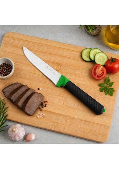 Aryıldız Lova Ekmek Bıçak Yeşil 14,5 Cm Renkli