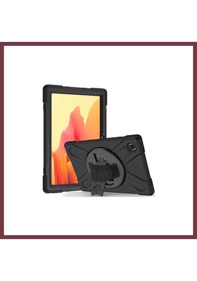 Storeşahin Samsung Uyumlu Galaxy T220 Tab A7 Lite 8.7 Kılıf Amazing Tablet Kapak - Siyah Shn0720