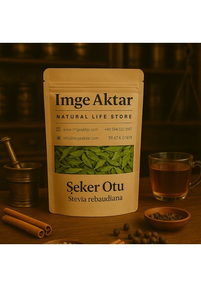 Stevia Yaprağı Şeker Otu - Kalorisiz Tatlandırıcı 30g