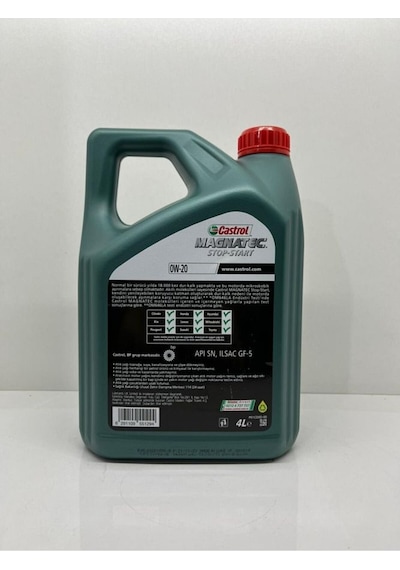 Magnatec Stop Start 4 Litre 0w-20 2024 Üretim