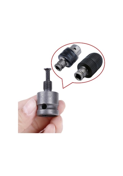 3/8 Somun Sıkma Matkap Mandren Adaptör Somun Sökme Makinesini Mandrene Çevirici Aparatı