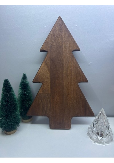 Hbs Art Design Çam Ağacı Modelli Kesme Tahtası 30x19 Cm %100 Kayı