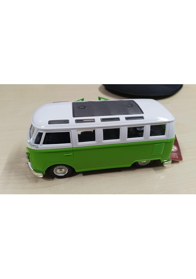 Oyuncak Metal Model 1 / 36 Çek Bırak Yeşil 1963 Volswagen T1 Bus Minibüs