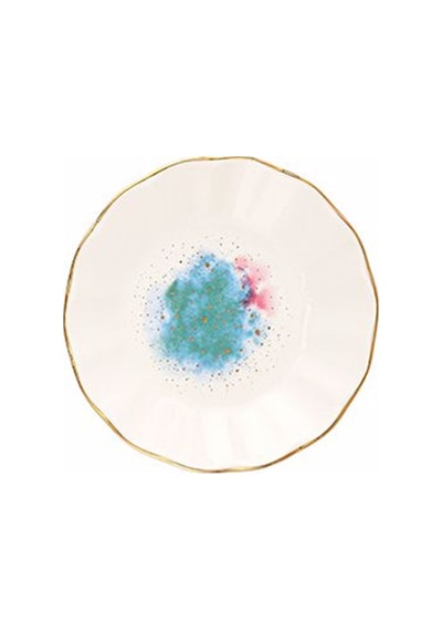 Porland Cosmos 6'lı Çay Tabağı 11cm Çok Renkli