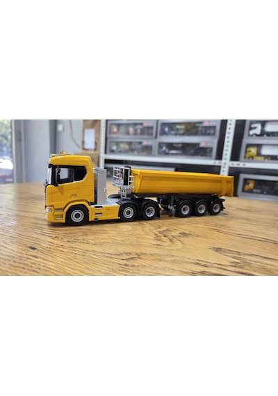 1/50 - Scania R530 6x2 + 3 Aks Damper Dorse Sarı