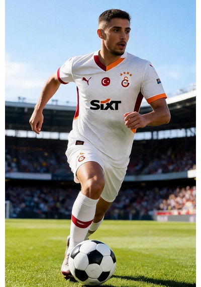 Puma Galatasaray 24/25 Erkek Deplasman Forması Beyaz 77965202