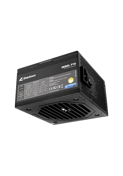 Sharkoon Psu Standart 650w Cybenetıcs Gold Rebel P15 650 120mm Fan