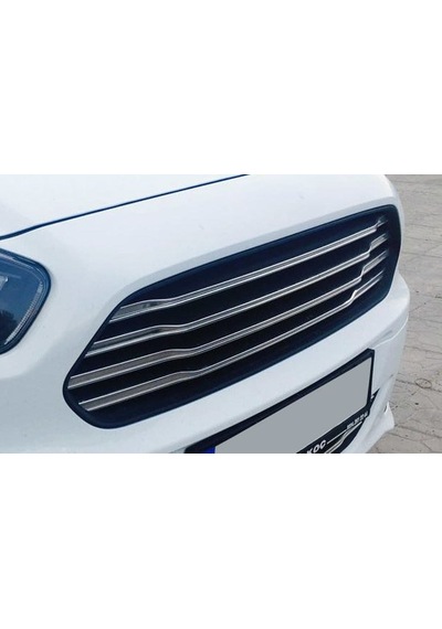 S-Dizayn  Ford Courier Krom Ön Panjur 4 Prç.  Model 2014-2017