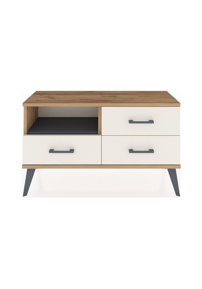 Arges Şifonyer Tek Raflı 3 Çekmeceli 88x30x48 Çam-antrasit/aytaşı Antrasit/aytaşı Arges Şifonyer Tek Raflı 3 Çekmeceli 88x30x48 Çam-antrasit/aytaşı Antrasit/aytaşı
