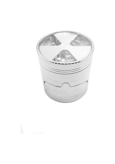 Çekmeceli 60 Mm. Tütün Baharat Silver Herbal Parçalayıcı Pz38slv