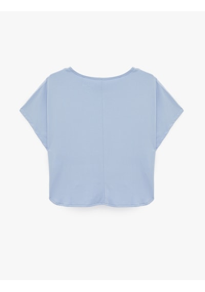 Koton Rahat Kalıp Modal Kumaş Kısa Kollu Bisiklet Yaka Baskılı Crop Spor Tişört Lila 7wak10182nk Koton Rahat Kalıp Modal Kumaş Kısa Kollu Bisiklet Yaka Baskılı Crop Spor Tişört Lila 7wak10182nk