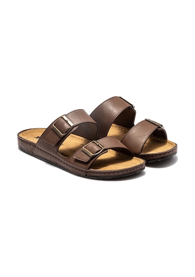 Twigy Olive Erkek Terlik Kahverengi 40/45 Kahverengi
