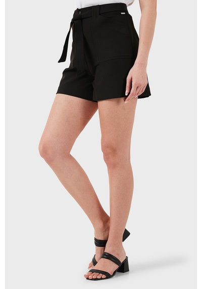 Guess Bayan Short W5gd0ı Wh9y2 Jblk Siyah Siyah