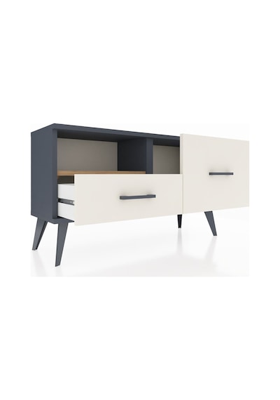 Arges Şifonyer Tek Raflı 2 Çekmeceli 88x30x48 Antrasit-çam/aytaşı Çam/aytaşı Arges Şifonyer Tek Raflı 2 Çekmeceli 88x30x48 Antrasit-çam/aytaşı Çam/aytaşı