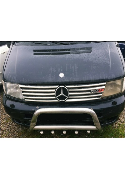 M. Benz Vito W638 Krom Ön Panjur 10 Prç. 1996-2003 P.Çelik