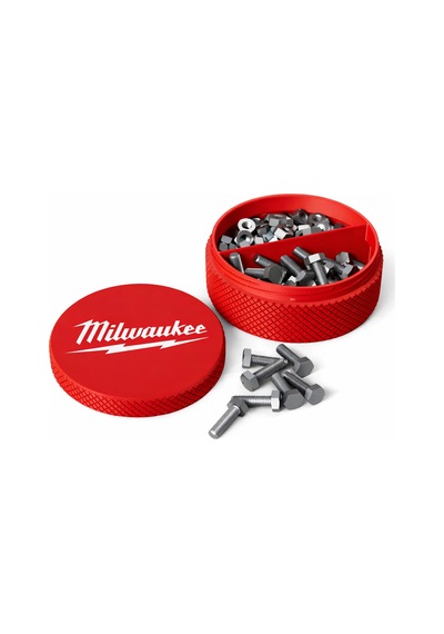 Çift Bölmeli Vidalı Organizer Kutu 100x40 Mm Sert Plastik Dayanıklı Saklama Kutusu