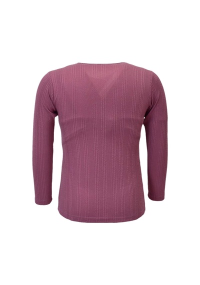 Kadın Taşlı Kaşkorse Bluz Bgl-st04136 Gülkurusu