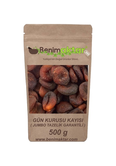 BenimAktar Gün Kurusu Kayısı Malatya 500 G