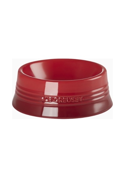 Le Creuset Seramik Lüks Tasarım Evcil Hayvan Mama Kabı 18 Cm Seramik Mama & Su Kapları Kırmızı