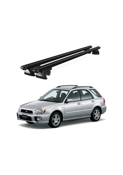Venüs Subaru İmpreza 2000-2004 Uyumlu Siyah Ara Atkı Port Bagaj Tavan Barı