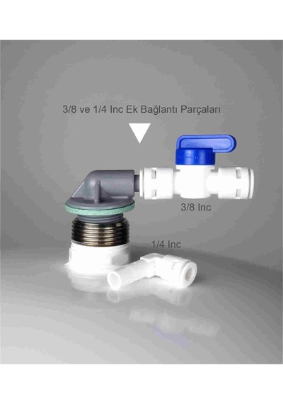 Aqua Bella Tr Tank 20 Galon 80 Litre Metal Antibacteriyel Nsf Sertifikalı