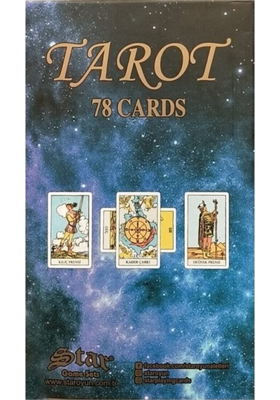 Tarot Kart Seti 78 Kartlı Kitapçıksız