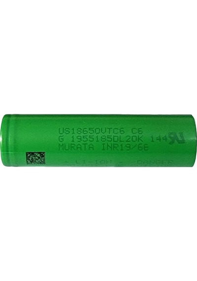 Sony - Murata 18650 VTC6 Şarjlı Pil - 3.7V - 3000Mah - 1 Adet