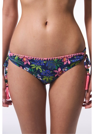 Penti Çiçekli Ciele Yüzük Detaylı Bikini Altı