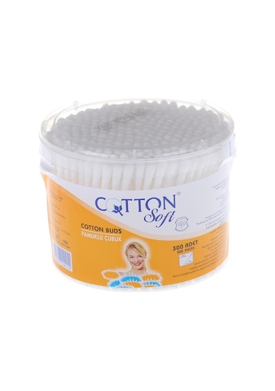 Cotton Soft Kulak Temizleme Pamuğu 300'lü