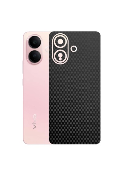 Kapps Vivo V60 Lite İle Uyumlu Fiber Serisi Premium Arka Kapak Kaplama Kenarlar Yoktur 47274158