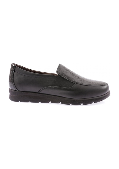 Dgn 730-23y Kadin Lastik Detayli Comfort Ayakkabi 730-692-R8973 Siyah