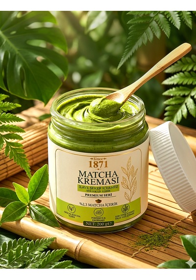 Matcha Kreması İlave Şeker İçermez %2,3 Matcha 200 G