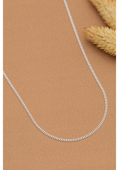Kadın Gümüş Kolye - 925 Ayar 1 Mm Gurmet Model Gümüş Kadın Kolye