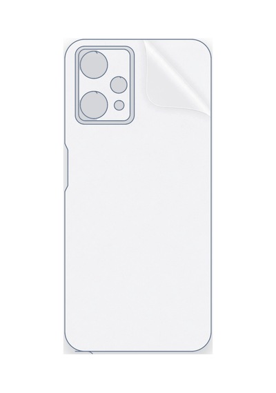 Schitec Realme 9 Pro Uyumlu Arka Yüzey Hidrojel Koruyucu Film