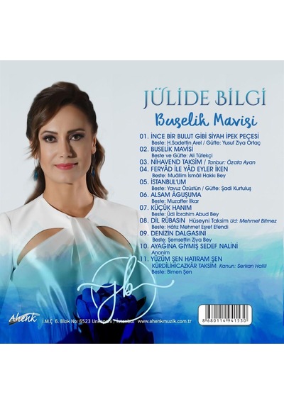 Jülide Bilgi - Buselik Mavisi Cd