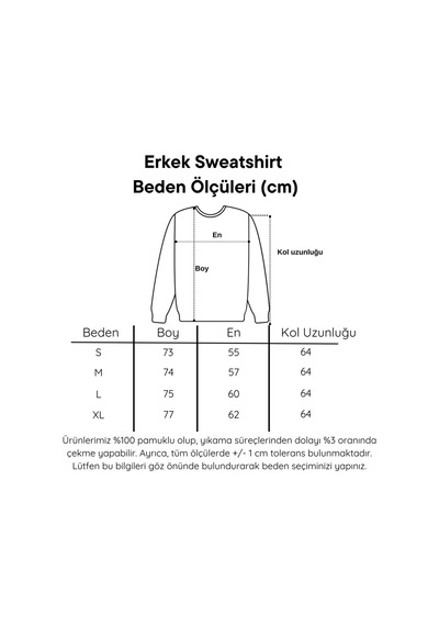 Pxm Dtf Digital Baskılı 3 Iplik Şardonlu Oversize Düz Desen Sweatshirt Beyaz Kırık Beyaz Kırık Beyaz
