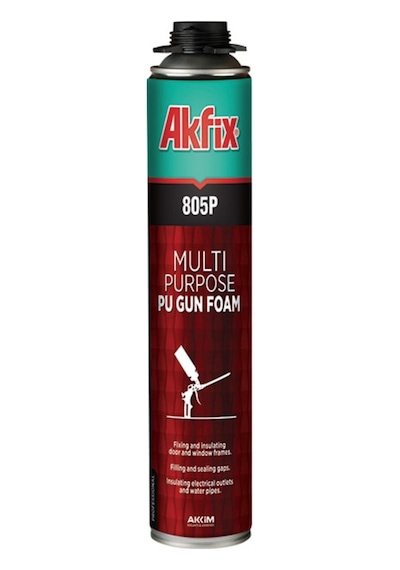 Akfix 805p Profesyonel Pu Köpük 750 Ml