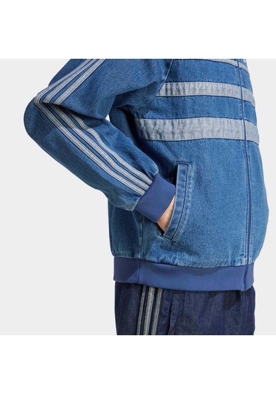 Adidas Adicolor Erkek Mavi Jean Ceket Jx6457 Mavi