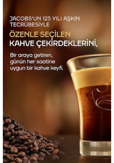 Jacobs Lungo 6 Classico Kapsül Kahve 10 X 10 Paket 100 Adet Nespresso Uyumlu