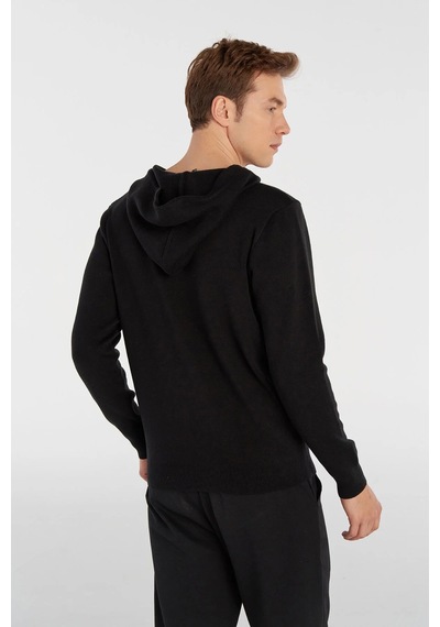 Hummel Lenz Knit Erkek Sweatshirt 922019-2001 Siyah