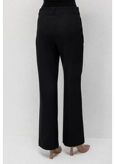 Mizalle Basic Double Klasik Siyah Pantolon