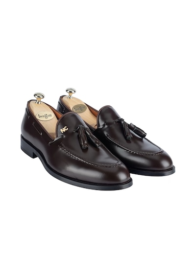 Twingold Loafer Açma Deri Ayakkabı - Twgp007 Kahverengi