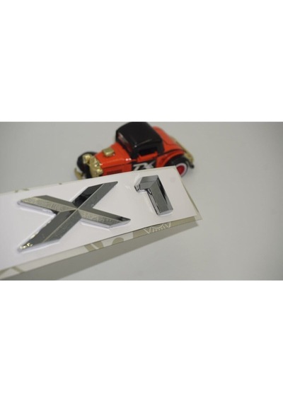 X1 Bagaj Krom Abs 3m 3d Yazı Logo